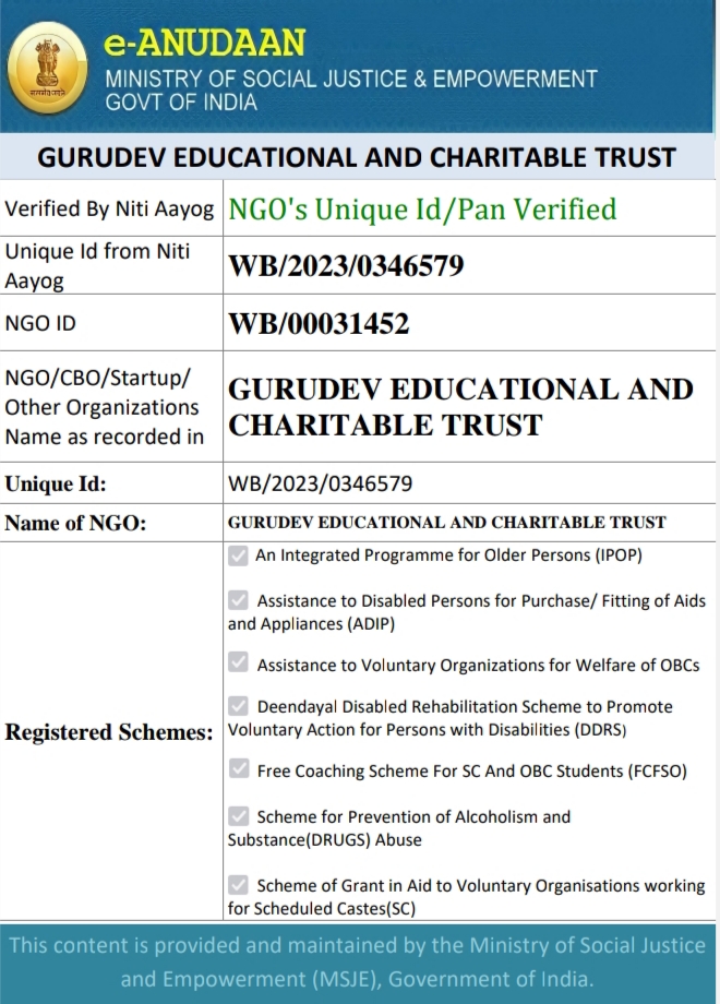 Gec certificate | GSESCHOOL | GURUDEV SCHOOL OF EDUCATION